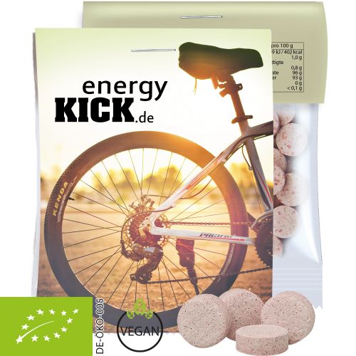 Bio Acerola-Kirsch Drops, ca. 15g, Express Midi-Tüte mit Werbereiter