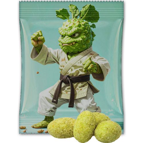 Erdnüsse Wasabi, ca. 10g, Midi-Tüte