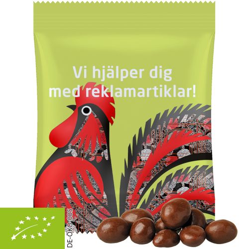 Bio Schoko-Erdnüsse, ca. 15g, Midi-Tüte