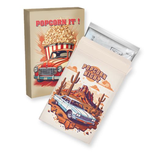 Mikrowellen Popcorn salzig, ca. 100g, Faltschachtel