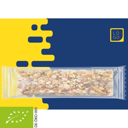 Bio NussMix Riegel Midi, ca. 25g, Werbekarte