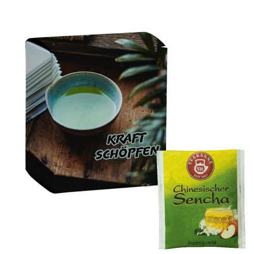 Beuteltee Chinesischer Sencha, 10 Stück, 17,5g, Faltschachtel