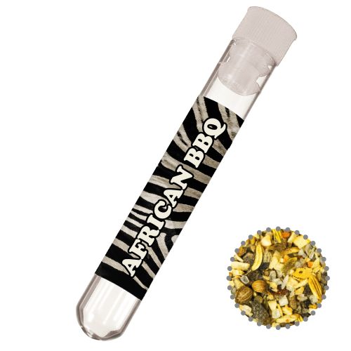Gewürzmischung African BBQ, ca. 5g, Reagenzglas