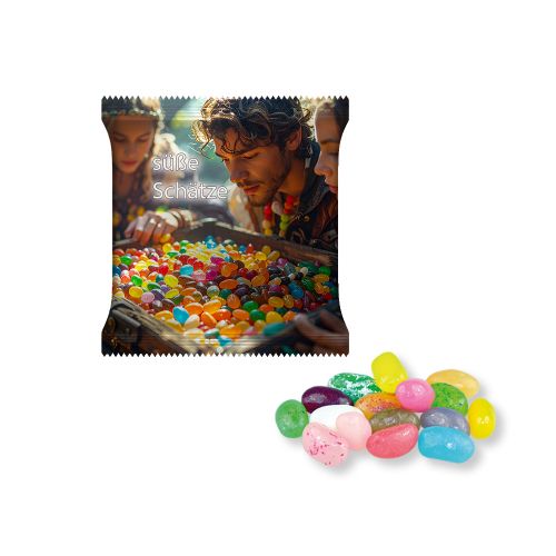 Jelly Beans süß-Mix, ca. 10g, Mini-Tüte