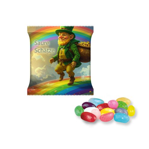 Jelly Beans sauer-Mix, ca. 10g, Mini-Tüte