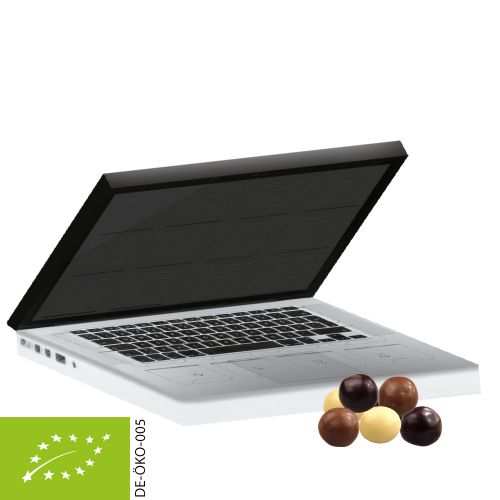 Bio Knusperkugeln-Mix, ca. 50g, Adventskalender Mini Klappbar