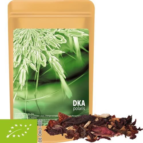 Bio Weihnachts Früchtetee, ca. 20g, Standbeutel Mini