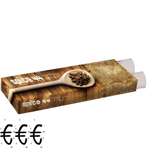verschiedene Gewürzmischungen Bio und nicht Bio (Kategorie 3), 10-20g, 2er Set Reagenzglas in Faltschachtel