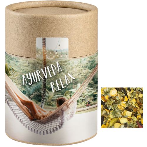 Ayurveda Relax-Tee, ca. 50g, Kraftpapierdose Midi