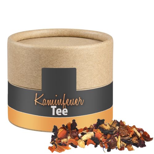 Kaminfeuer Tee, ca. 20g, Kraftpapierdose Mini