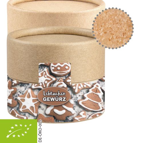 Bio Gewürzmischung Lebkuchen, ca. 45g, Kraftpapierdose Mini