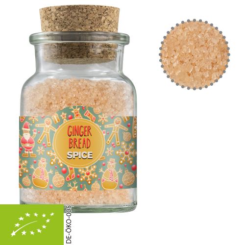 Bio Gewürzmischung Lebkuchen, ca. 85g, Korkenglas
