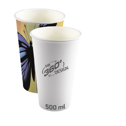 PE-Pappbecher, 500ml, , Becher XL