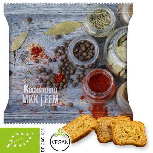 Bio Bio Brot Chips Paprika und Chili, ca. 20g, Maxi-XL-Tüte