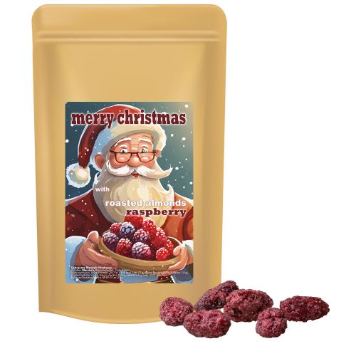 Gebrannte Mandeln Himbeere, ca. 80g, Standbeutel Midi