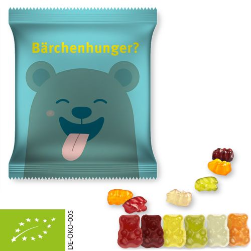 Bio Gummibärchen, ca. 50g, Maxi-Tüte