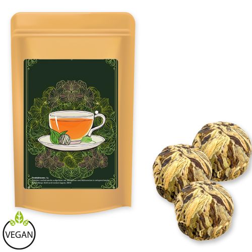 Grüner Tee China Royal-Rose, ca. 20g, Standbeutel Midi