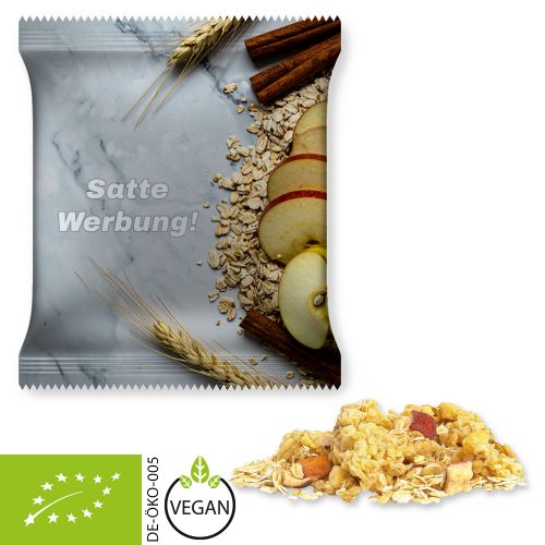Bio Porridge Apfel-Zimt, ca. 50g, Maxi-Tüte