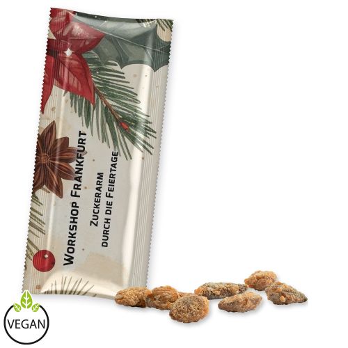 Feuergebrannte Mandeln ohne Zuckerzusatz, ca. 25g, Snack Stick